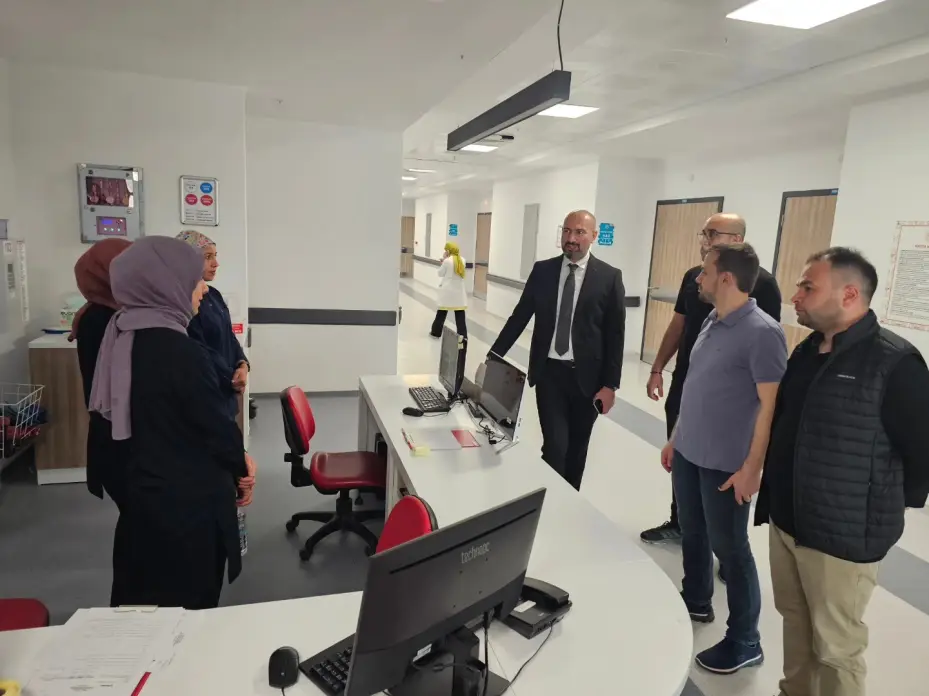Başhekim Zor, yeni ek binayı denetledi