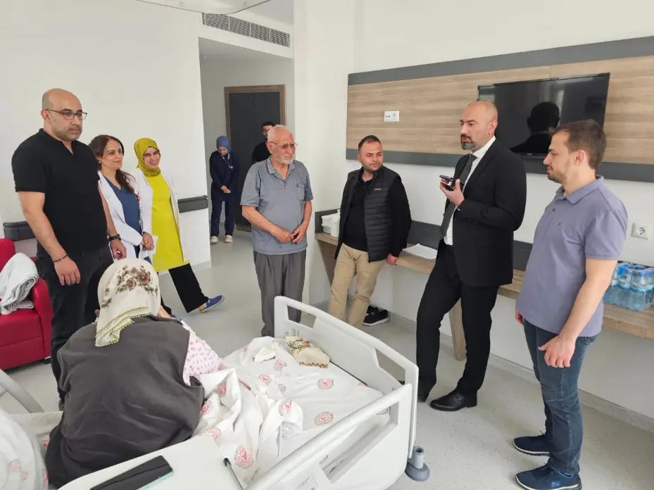 Başhekim Zor, yeni ek binayı denetledi