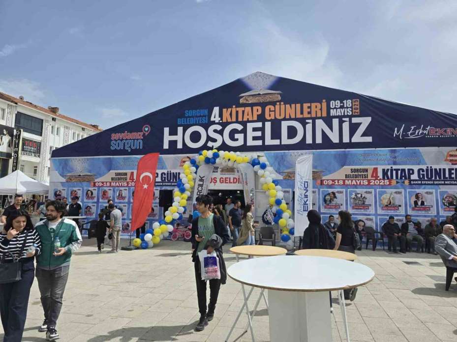 Sorgun Belediyesinin düzenlediği ’4.Kitap Günleri’ başladı