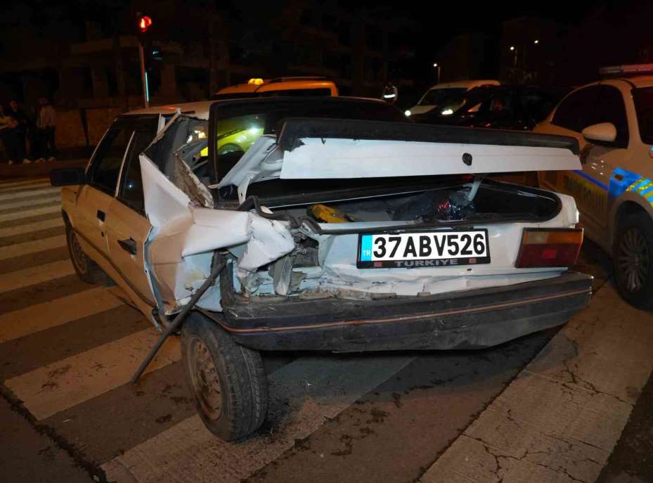 Kırıkkale’de zincirleme trafik kazası: 2 yaralı