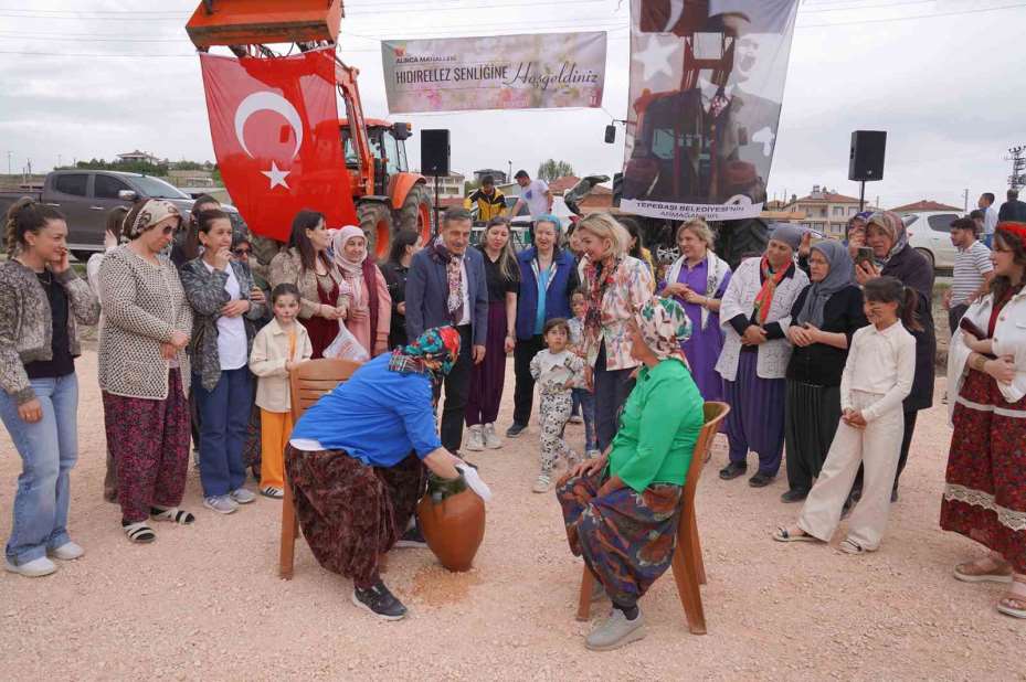 Alınca’da Hıdrellez Şenliği düzenlendi