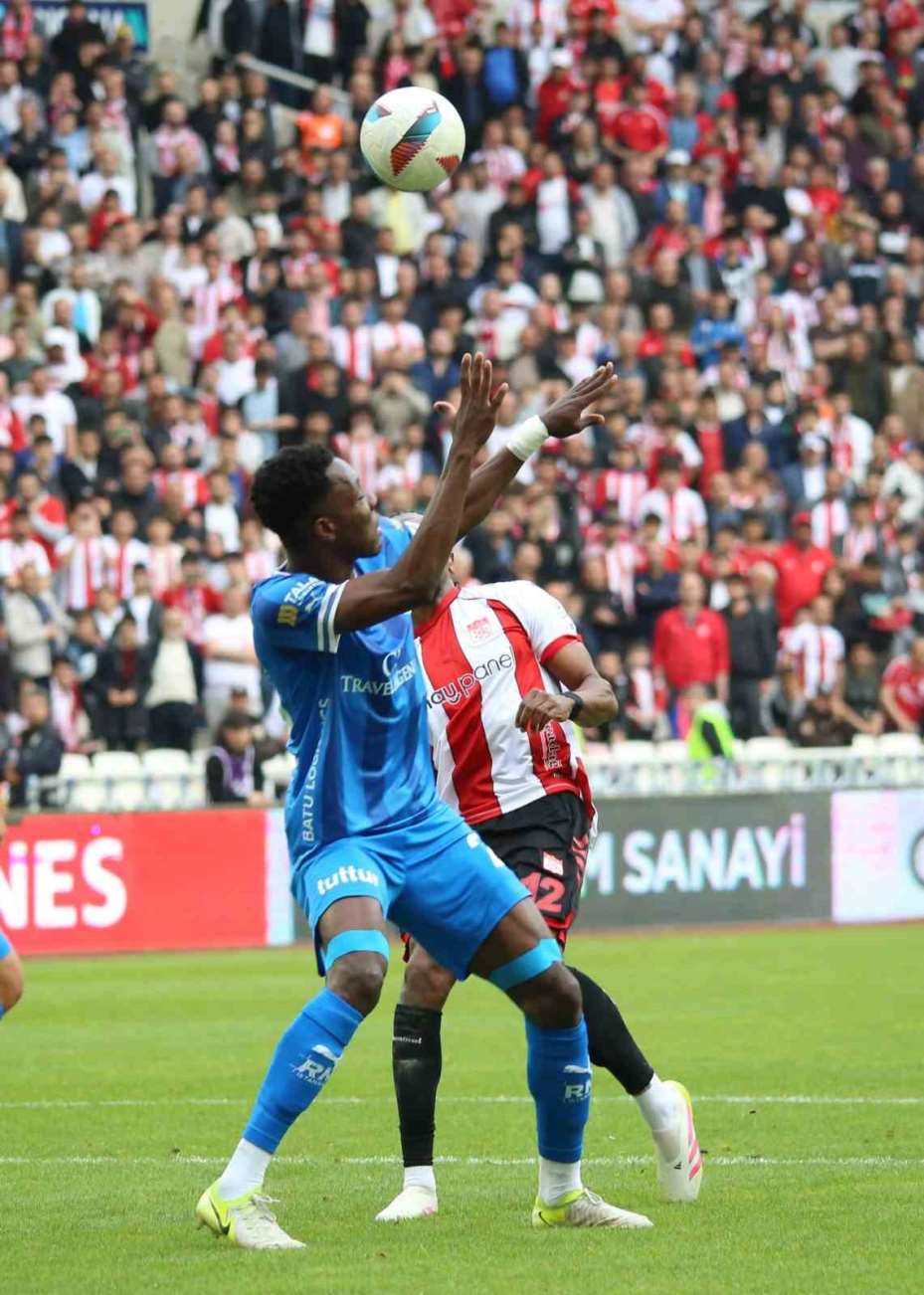 Trendyol Süper Lig: Sivasspor: 0 - Bodrum FK: 0 (Maç sonucu)