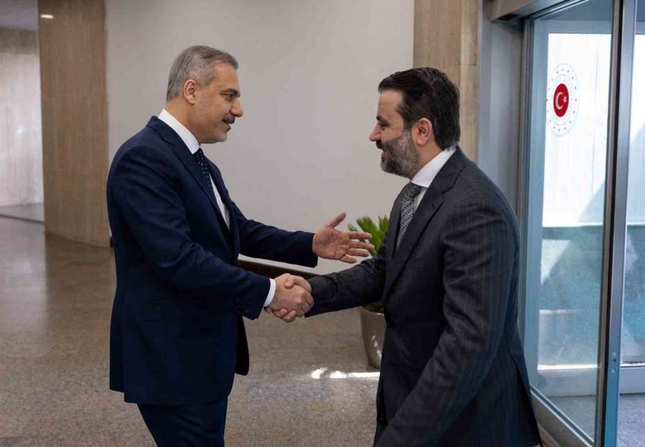 Dışişleri Bakanı Fidan, Suriyeli mevkidaşıyla bir araya geldi