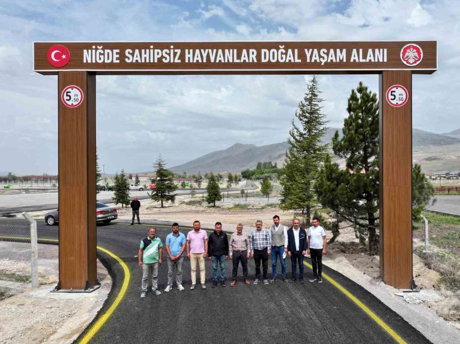 Niğde Sahipsiz Hayvanlar Doğal Yaşam Alanı’nda çalışmalar devam ediyor