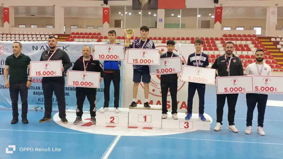Kocasinan sporcuları hem yıldızlarda hem de çiftlerde Türkiye Şampiyonu