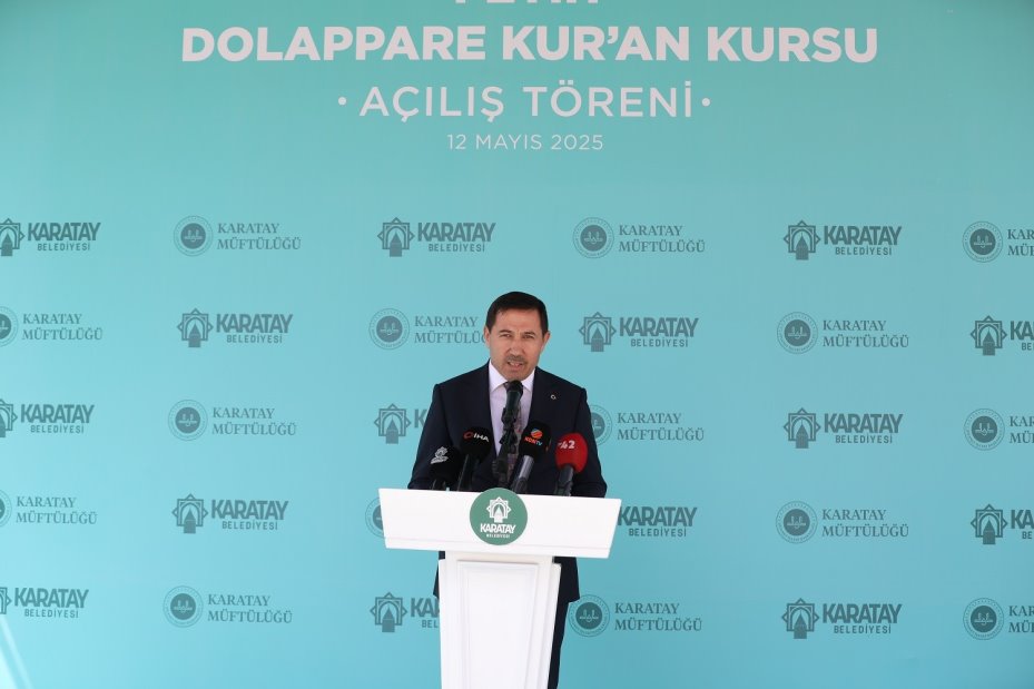 Karatay’da Fetih Dolappare Kur’an Kursu açıldı
