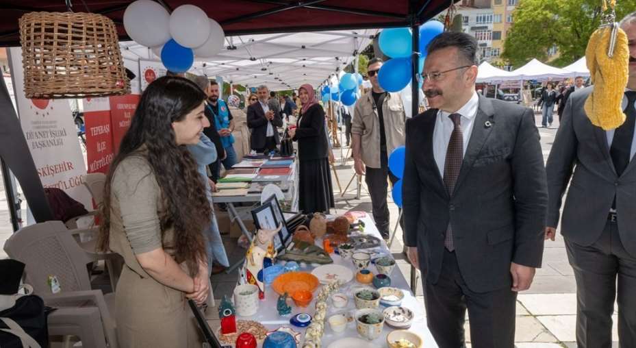 Vali Aksoy’dan Engelsiz Hayır Panayırı’na ziyaret