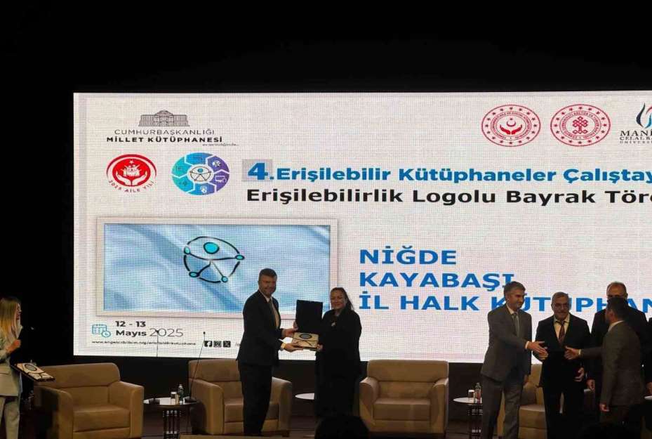 Niğde’den 4 kütüphane, Erişilebilirlik Belgesi Alan Kütüphaneler listesine girdi