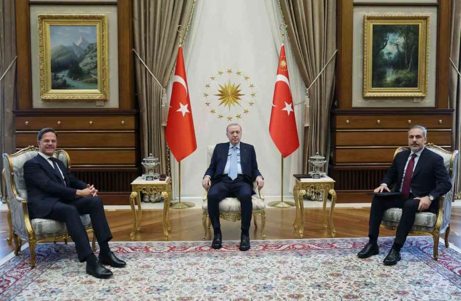 Cumhurbaşkanı Erdoğan, NATO Genel Sekreteri Mark Rutte’yi Cumhurbaşkanlığı Külliyesi’nde Kabul etti.