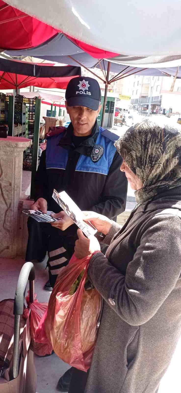 Niğde Emniyet Müdürlüğü, bilgilendirmeye devam ediyor