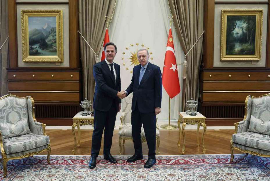Cumhurbaşkanı Erdoğan, NATO Genel Sekreteri Rutte’yi kabul etti