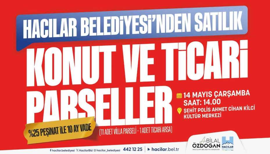 Hacılar’da yatırım fırsatları için nefesler tutuldu