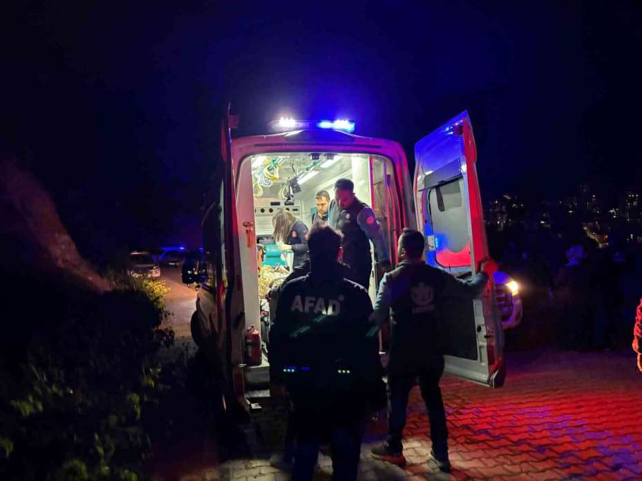 Çankırı Kalesi’nden kayalıklara düştü, ekipler seferber oldu