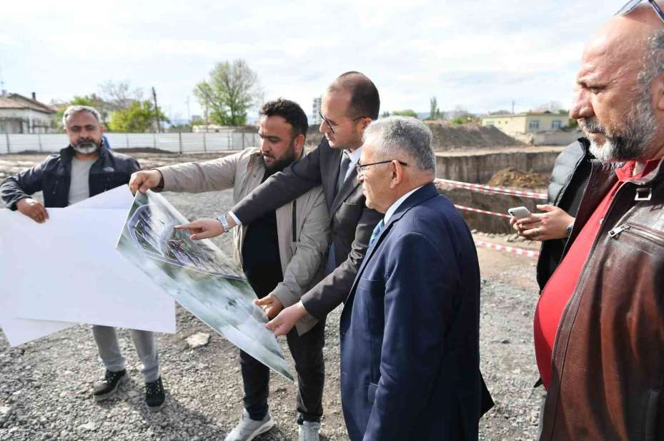 Başkan Büyükkılıç’tan Argıncık’ta modern yaşam alanları için ilk adım