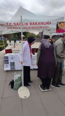 Vücut kitle indeksi ölçümü uygulaması Ankara’da da başladı