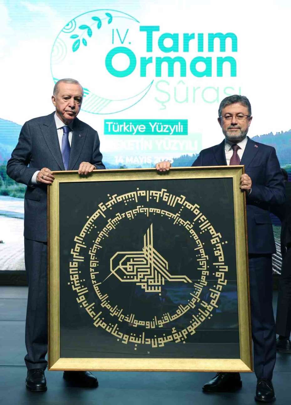 Cumhurbaşkanı Erdoğan: "Organize tarım bölgelerini yaygınlaştıracak ve lojistik merkezler ile entegrasyonunu sağlayacağız"