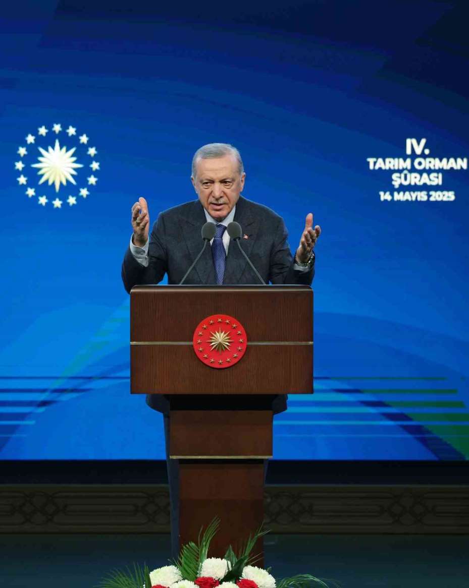 Cumhurbaşkanı Erdoğan: "Organize tarım bölgelerini yaygınlaştıracak ve lojistik merkezler ile entegrasyonunu sağlayacağız"