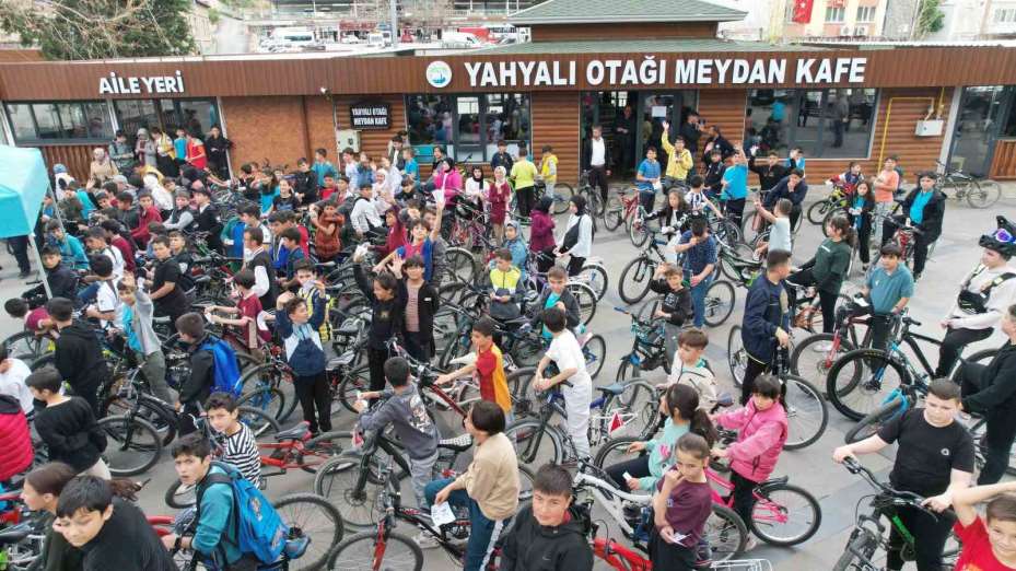 Yahyalı’da bisiklet turu düzenlendi