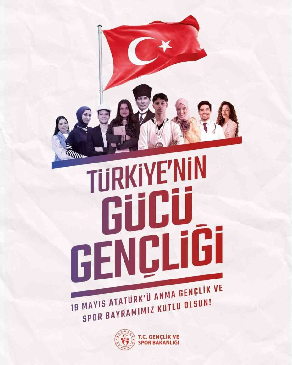 19 Mayıs ile Gençlik Haftası coşkuyla kutlanacak