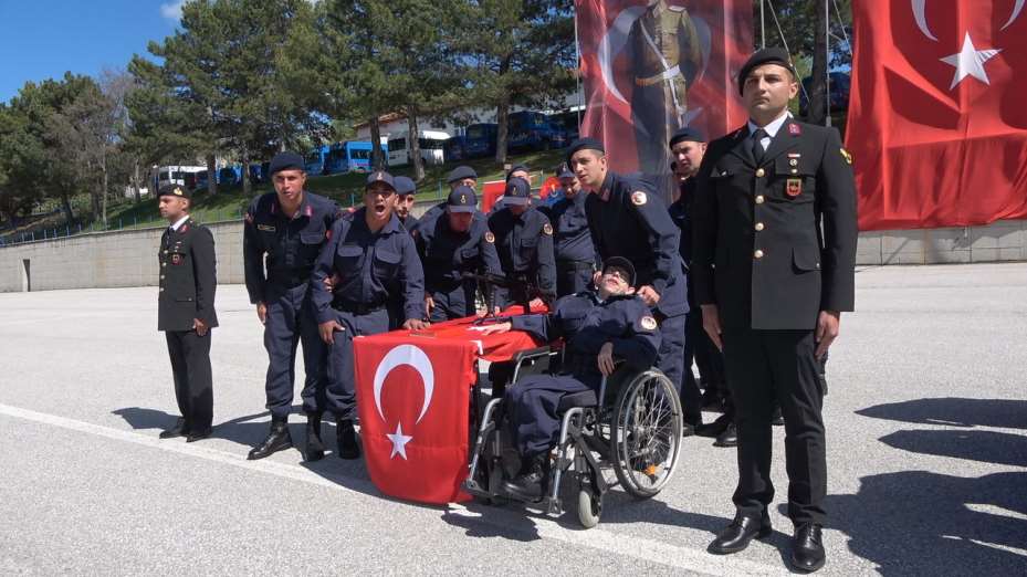 Engelli bireylerin askerlik sevinci