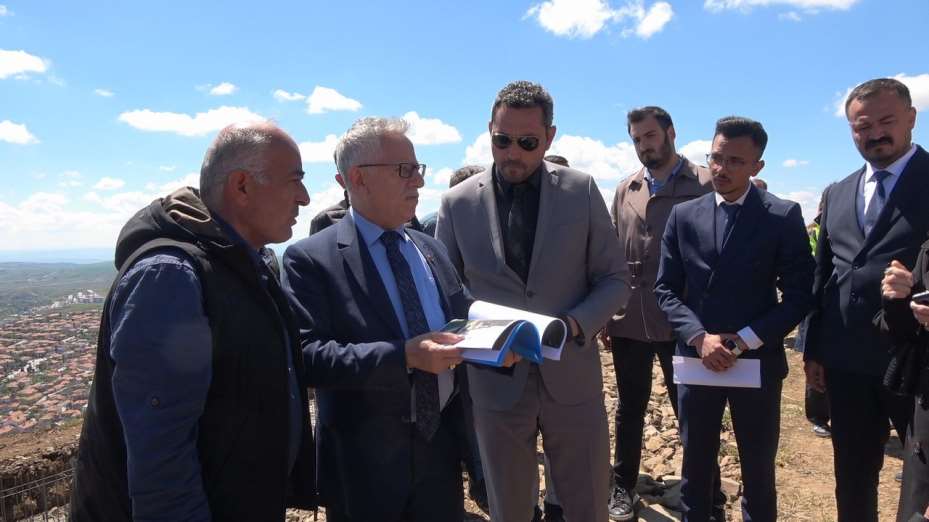Nohutlu Tepe’de bungalov otelin temeli atıldı