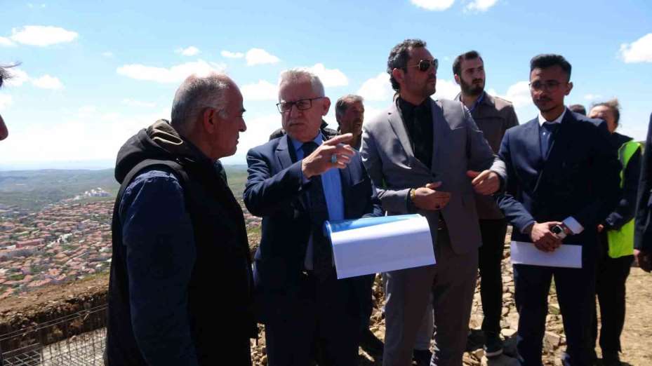 Nohutlu Tepe’de bungalov otelin temeli atıldı