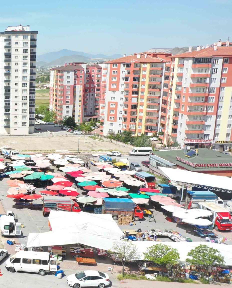 Kocasinan’dan Erkilet’te 2025 yılında modern ve konforlu pazar yeri