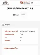 Çemas Şirketi’nden toplu işçi çıkarma kararı