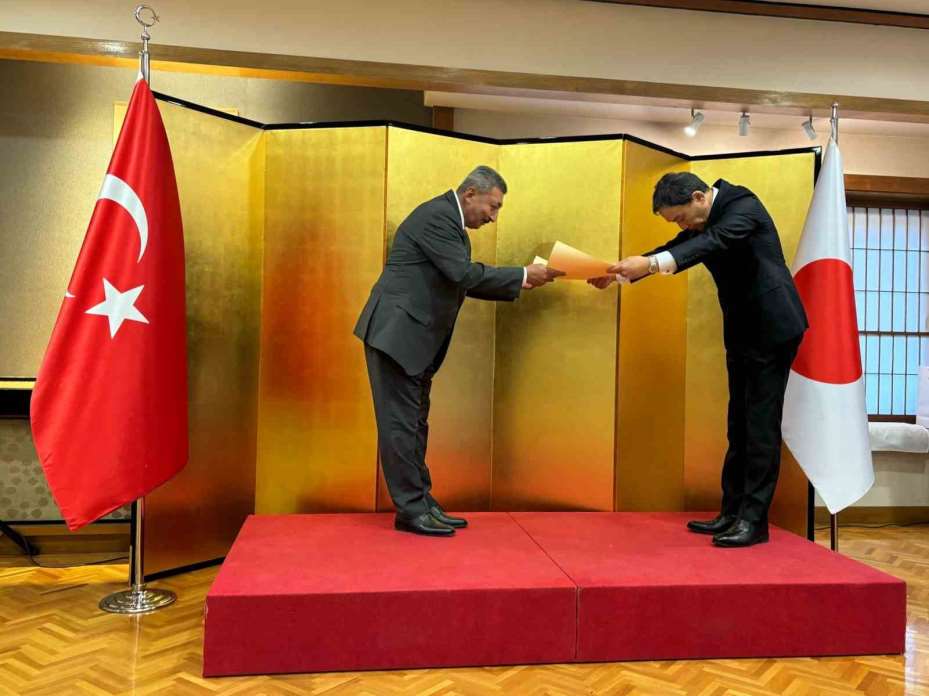 AFAD Aydın İl Müdürü Mumcu’ya Japonya İmparatorluk Nişanı
