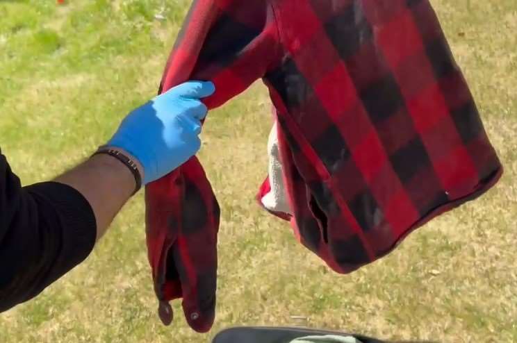 Kayseri’de kıyafete emdirilmiş 1 kilo 400 gram narkotik madde ele geçirildi