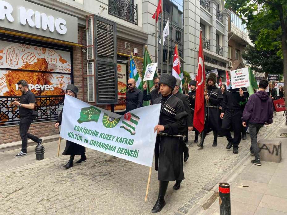 Çerkes Soykırımı’nın 161’inci yılında anlamlı yürüyüş