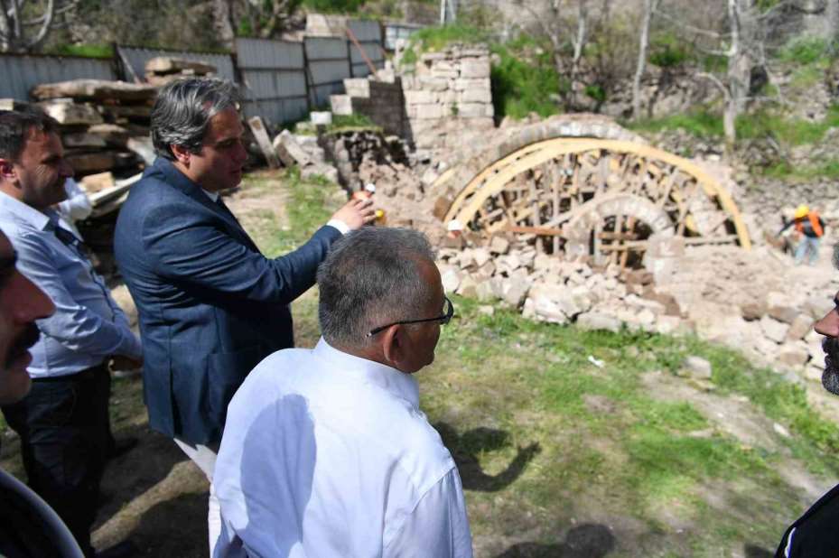 Koramaz Vadisi’ndeki Çevreş Değirmeni restore ediliyor