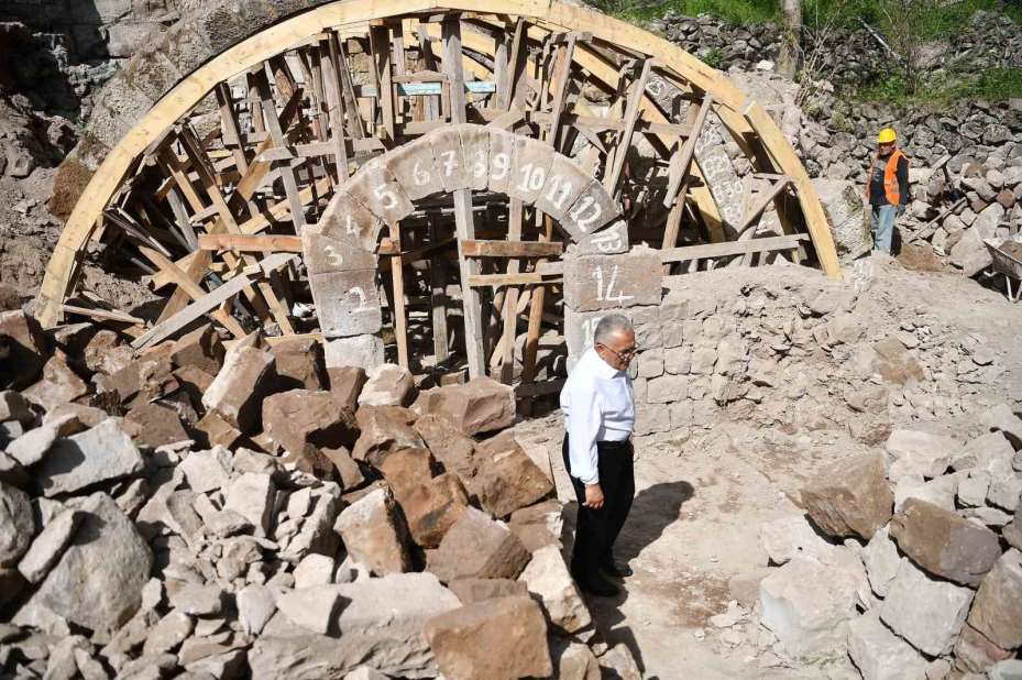 Koramaz Vadisi’ndeki Çevreş Değirmeni restore ediliyor
