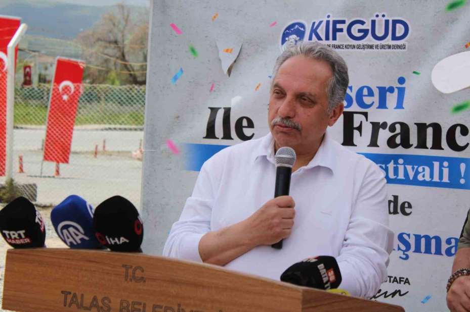 Talas’ta İle De France koyun ırkları yarıştı
