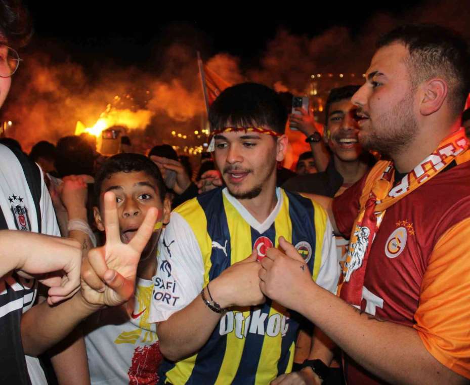 Galatasaray’ın şampiyonluğu Kayseri’de coşkuyla kutlandı