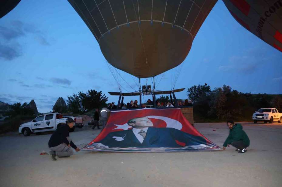 Kapadokya semalarında 19 Mayıs coşkusu