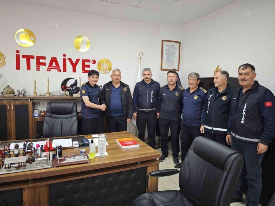 19 Mayıs’ta bir günlüğüne itfaiye müdürü oldu