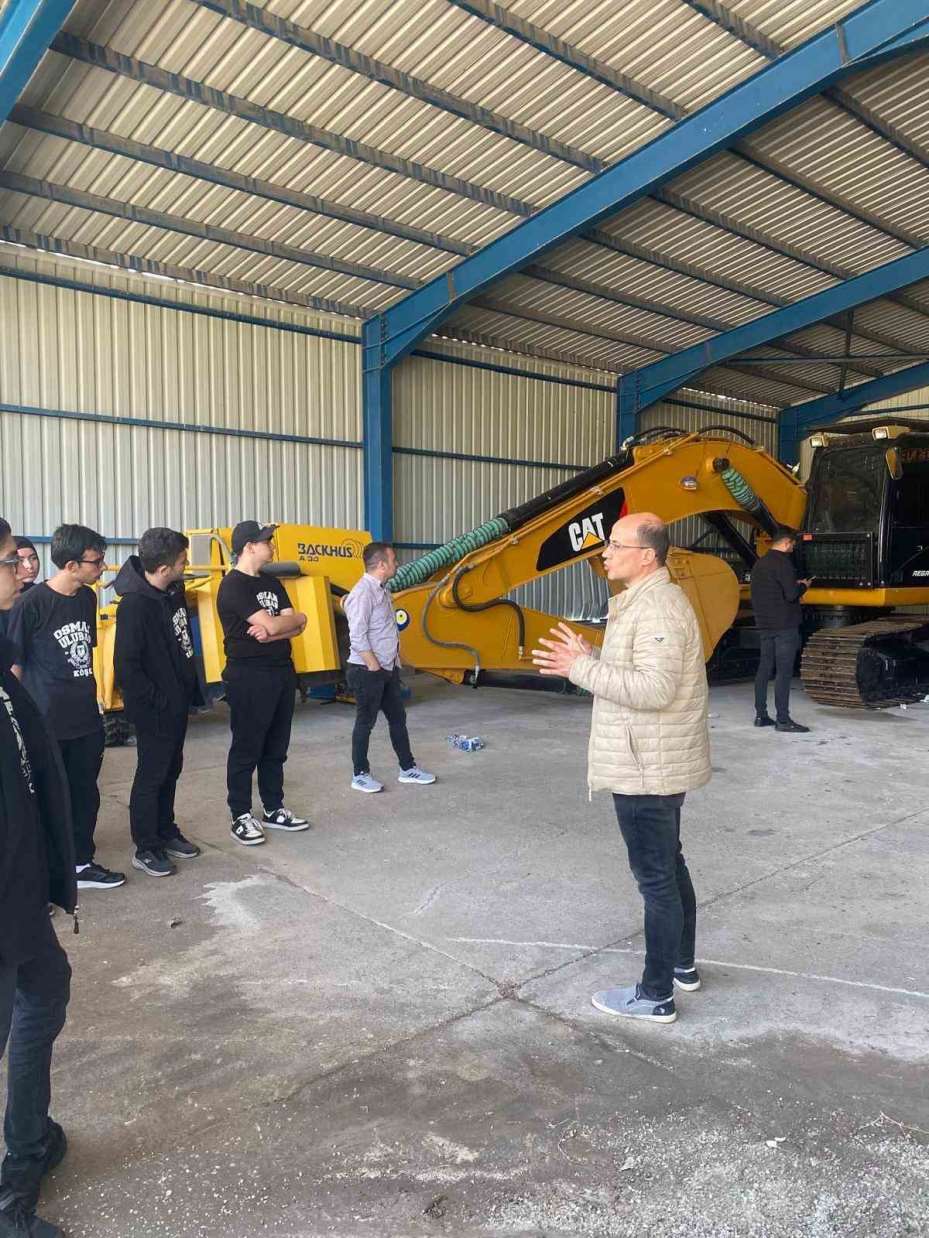 Büyükşehirin çevreci tesisine liseli gençlerden yakın takip