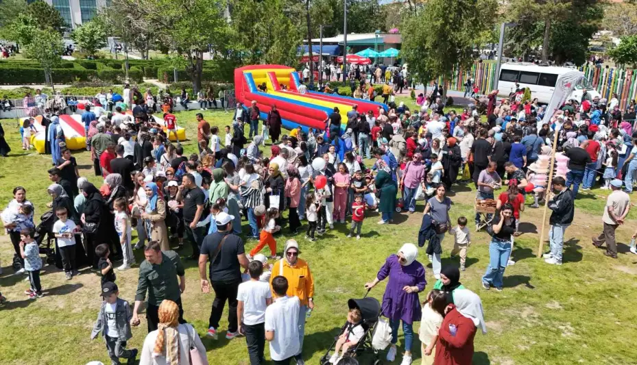 Kırıkkale’de her yaştan vatandaş 19 Mayıs şenliğinde buluştu