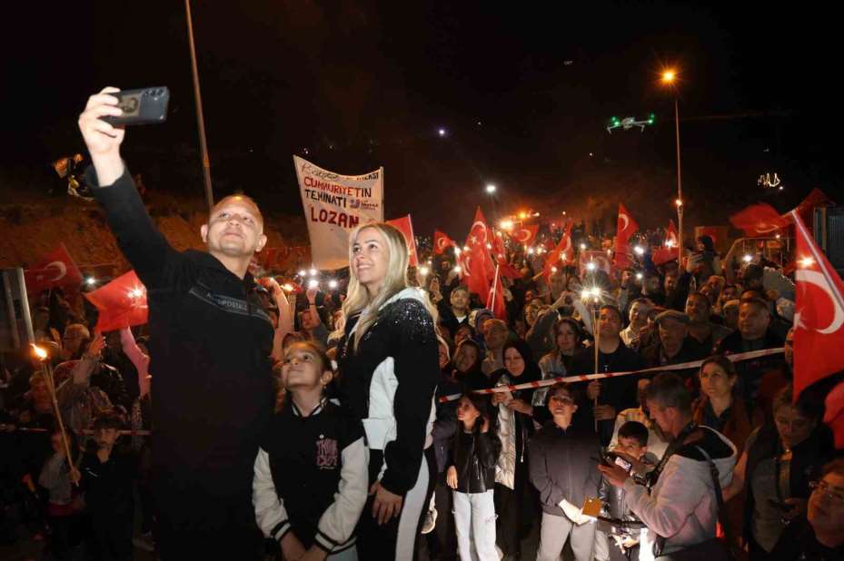 1744 rakımlı Dinek Dağı’nda 19 Mayıs coşkusu