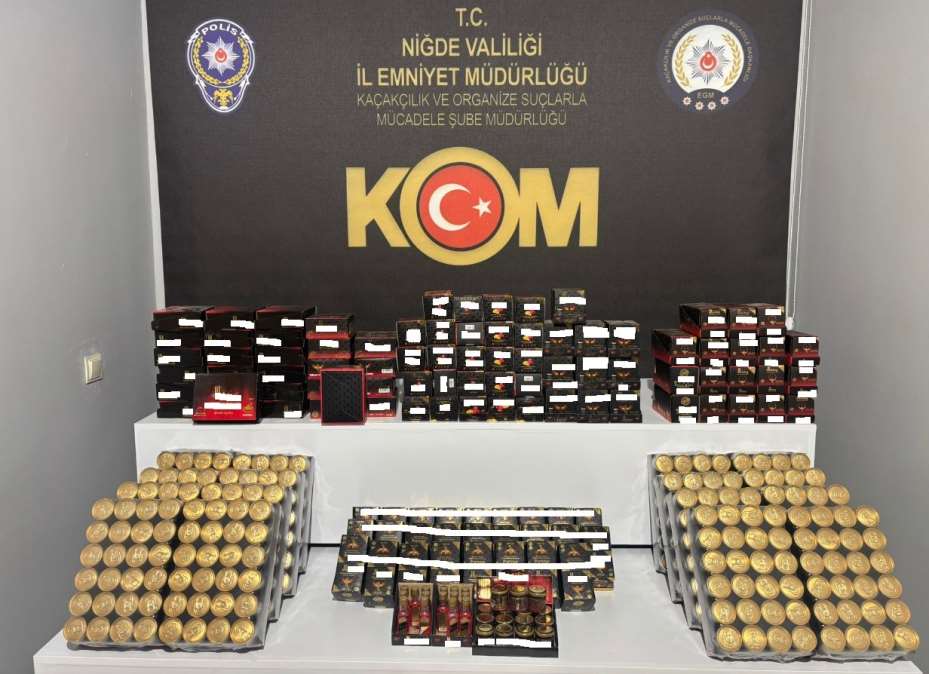 Niğde’de kaçakçılık operasyonu: 4 kişi gözaltına alındı