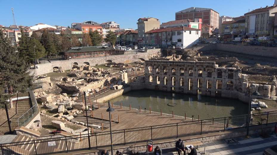 2 bin yıllık Roma Hamamı’nda Müzeler Günü kutlandı