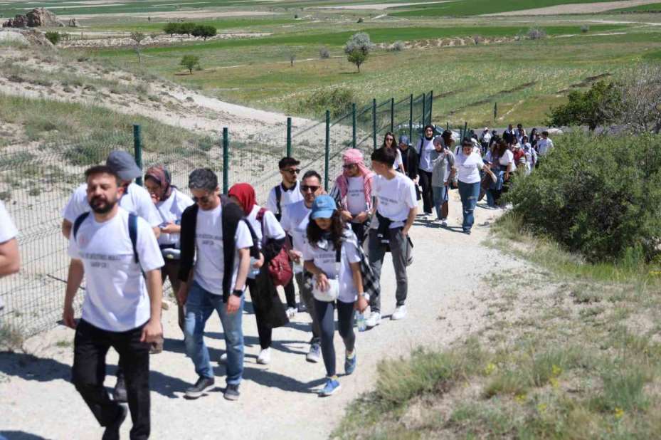 Doğal ve kültürel mirasına sahip’ sloganıyla 5 kilometre yürüdüler