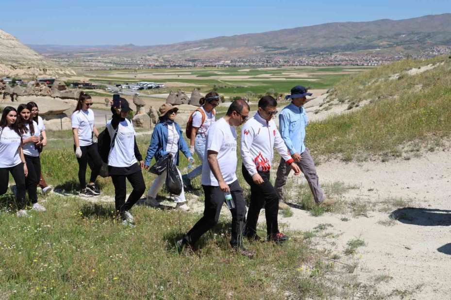 Doğal ve kültürel mirasına sahip’ sloganıyla 5 kilometre yürüdüler