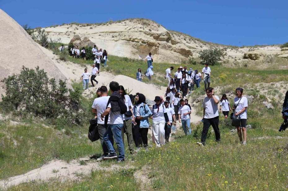 Doğal ve kültürel mirasına sahip’ sloganıyla 5 kilometre yürüdüler