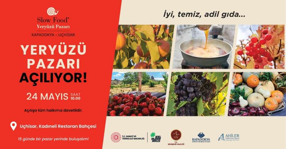 Slow Food liderleri Kapadokya’da buluşuyor