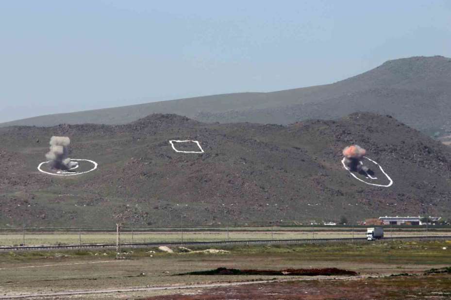 Erciyes-2025 tatbikatı göz doldurdu