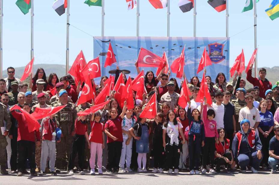 Erciyes-2025 tatbikatı göz doldurdu
