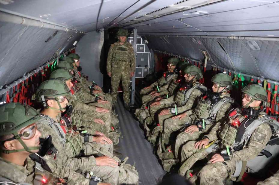 Erciyes-2025 tatbikatı göz doldurdu