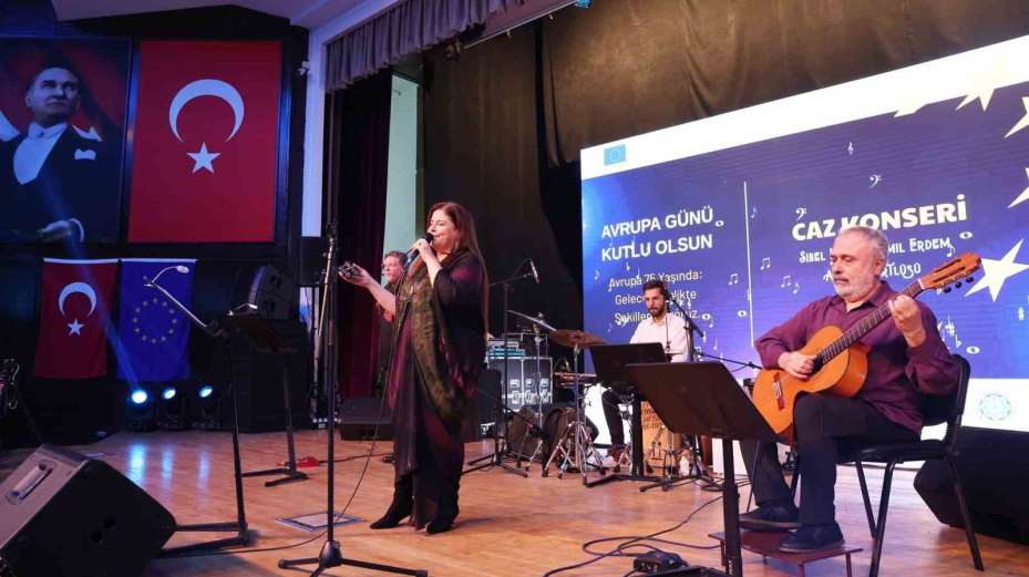 Kayseri’de ’Avrupa Günü’ caz konseri ile kutlandı